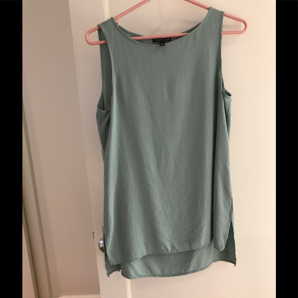 Eileen Fisher 100% silk tank
